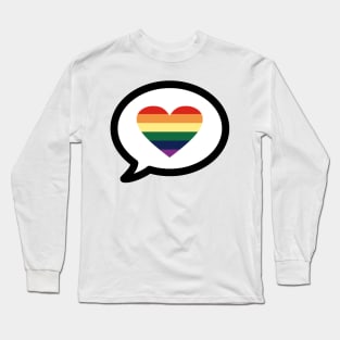 Speak with Love & Tolerance Long Sleeve T-Shirt